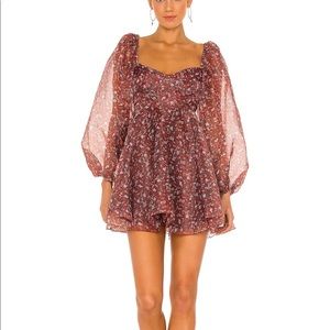 SELKIE “The Princess Crimson Dress”